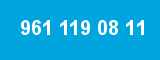 961 119 08 11